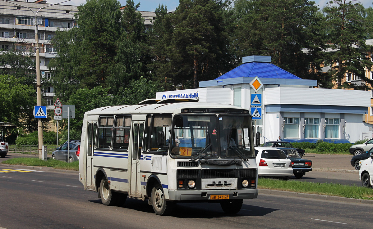 Zheleznogorsk (Krasnoyarskiy krai), PAZ-32054 (40, K0, H0, L0) # АЕ 341 24