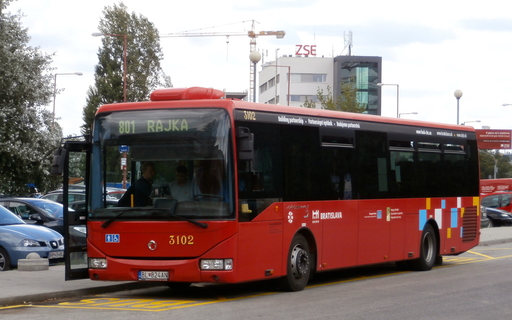 Bratislava, Irisbus Crossway LE 12M # 3102