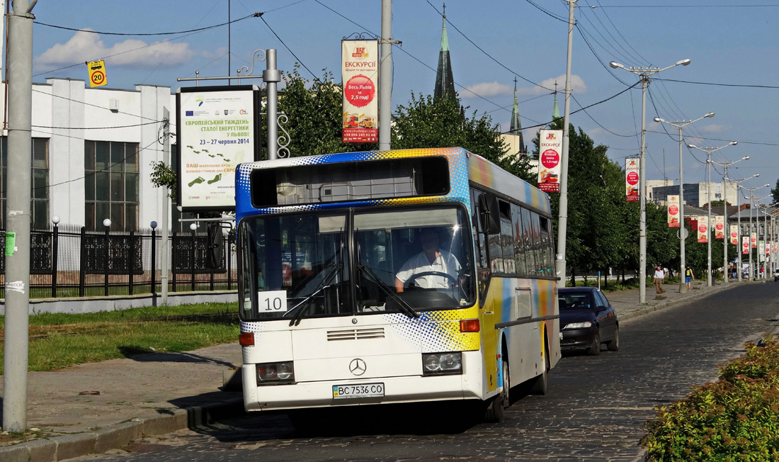 Lviv, Mercedes-Benz O405 (France) nr. ВС 7536 СО