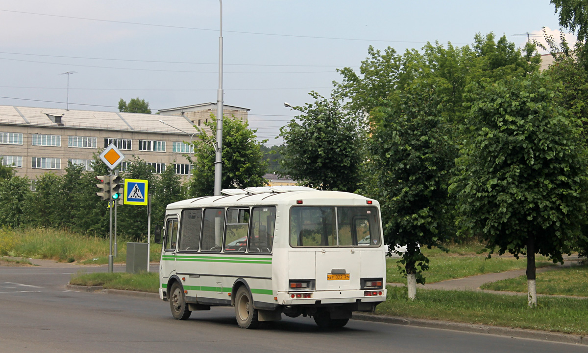 Zheleznogorsk (Krasnoyarskiy krai), PAZ-32053 (320530, 3205B0, 3205C0, 3205E0) č. АЕ 022 24