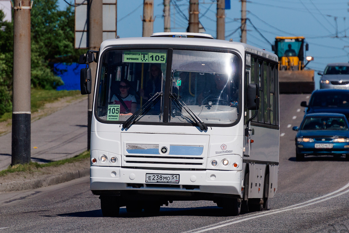 Murmansk, PAZ-320402-05 (32042E, 2R, -2F) # Е 238 МО 51