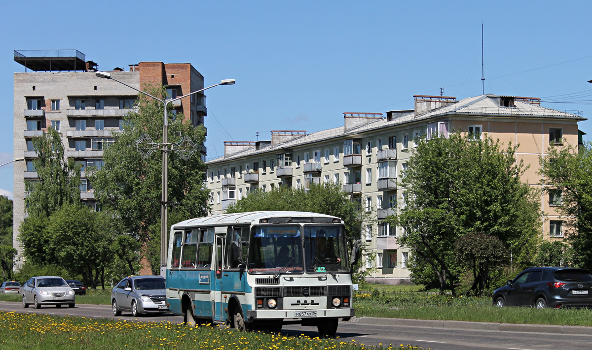 Zheleznogorsk (Krasnoyarskiy krai), PAZ-3205 # М 657 АХ 24