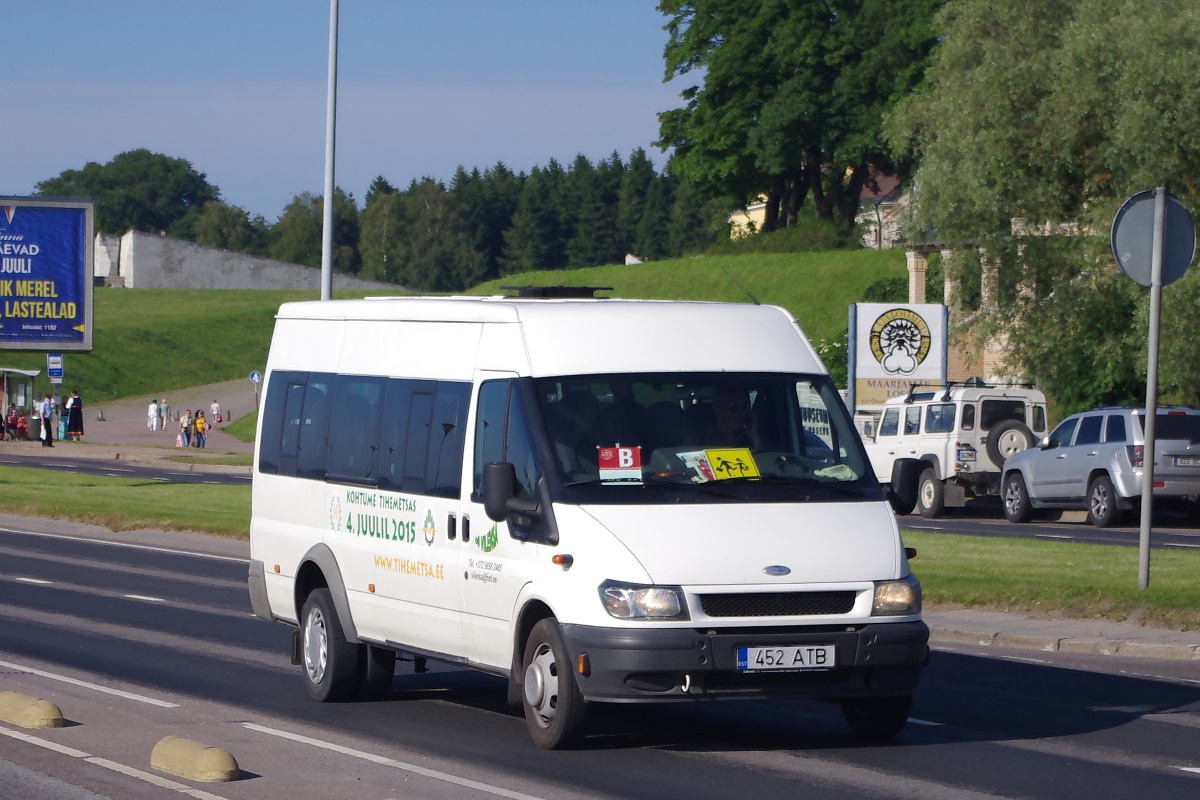 Pärnu, Avestark (Ford Transit 430L EF Bus) # 452 ATB