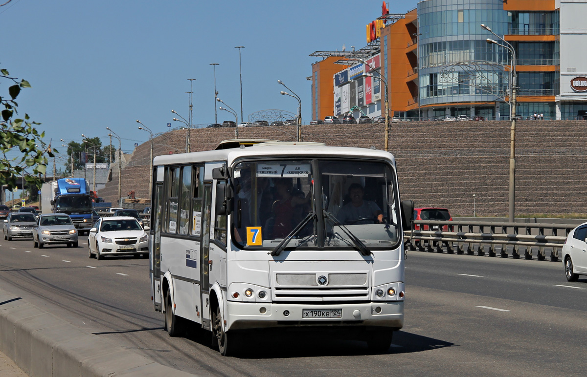 Krasnoyarsk, PAZ-320412-05 (3204CE, CR) # Х 190 КВ 124
