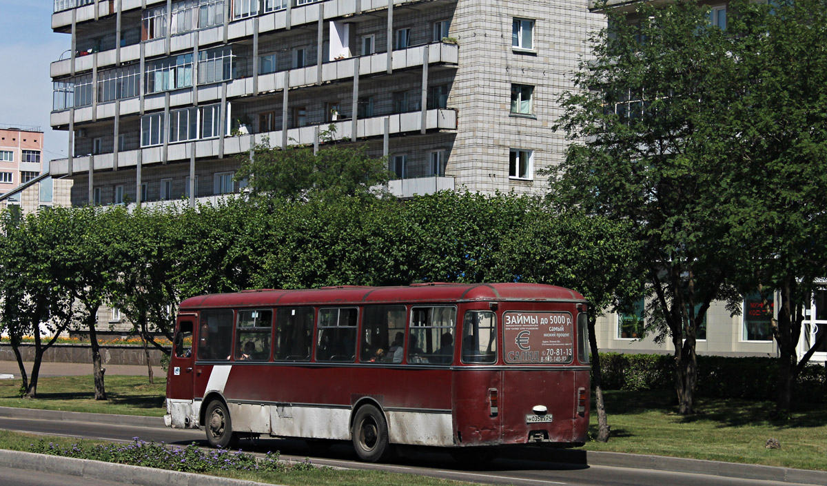 Zheleznogorsk (Krasnoyarskiy krai), LiAZ-677 (ToAZ-677) No. Н 035 ВХ 24