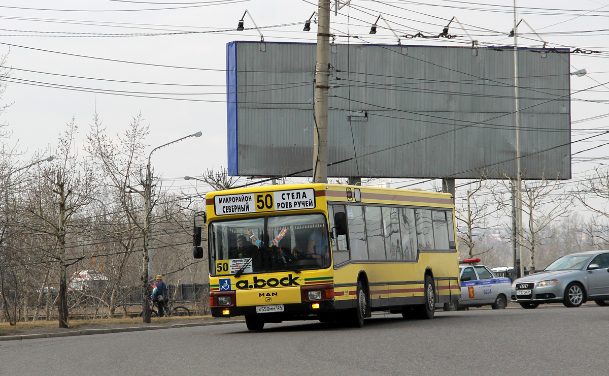 Krasnoyarsk, MAN A10 NL202.2 № Х 550 ММ 124