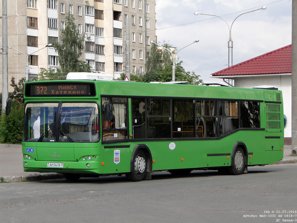 Minsk, MAZ-103.562 č. 061506