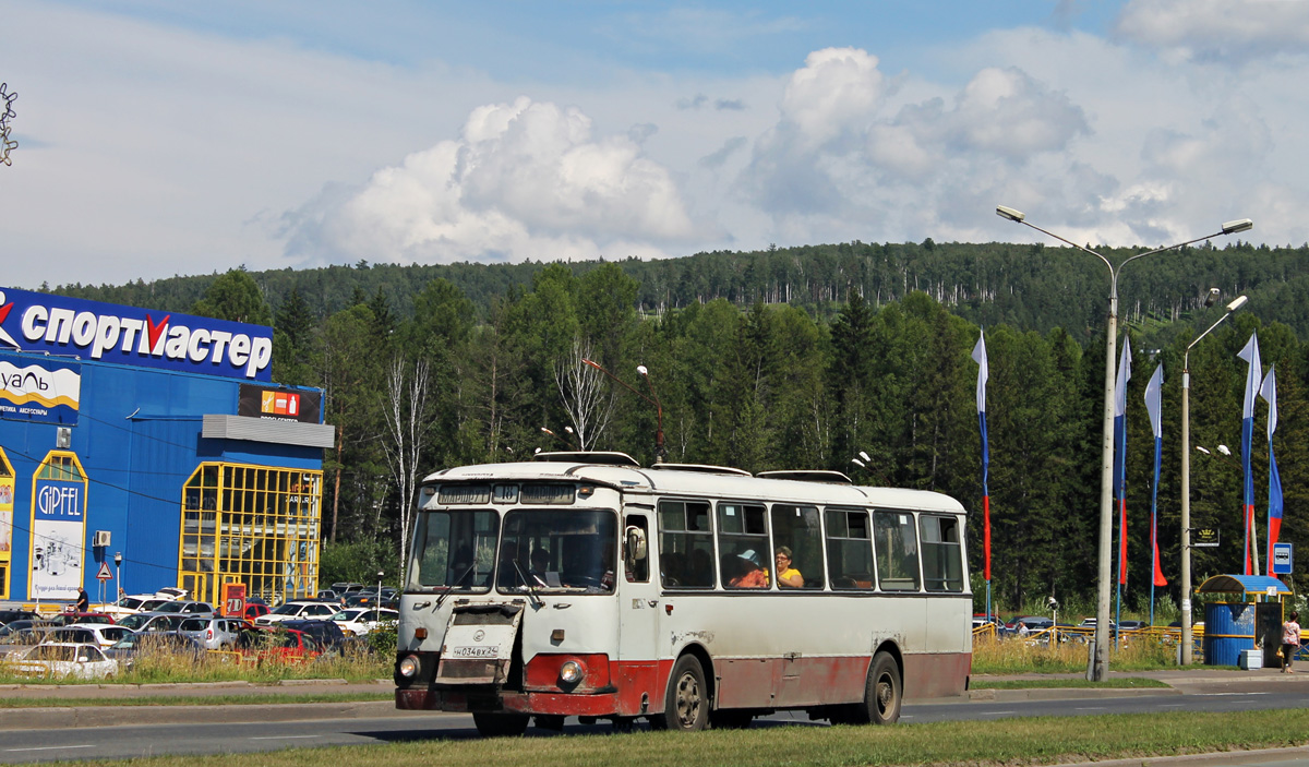 Zheleznogorsk (Krasnoyarskiy krai), LiAZ-677 (ToAZ-677) №: Н 034 ВХ 24