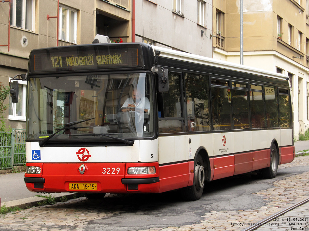 Prague, Karosa Citybus 12M.2070 (Renault) # 3229