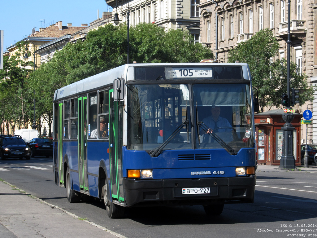 Hungary, other, Ikarus 415.15 # 07-27