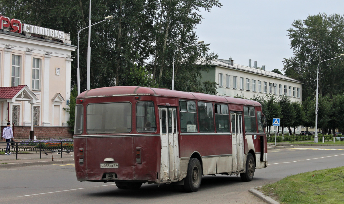 Zheleznogorsk (Krasnoyarskiy krai), LiAZ-677 (ToAZ-677) № Н 035 ВХ 24