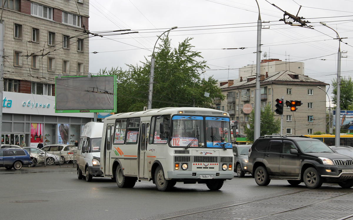 Novosibirsk, PAZ-32054 (40, K0, H0, L0) # С 168 АТ 154
