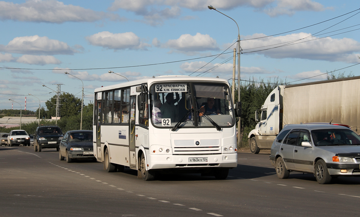 Krasnoyarsk, PAZ-320412-05 (3204CE, CR) # Х 163 КХ 124