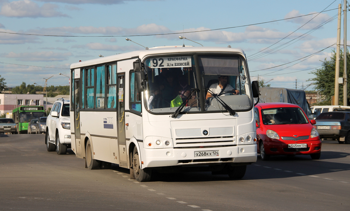 Krasnoyarsk, PAZ-320412-05 (3204CE, CR) # Х 268 КХ 124