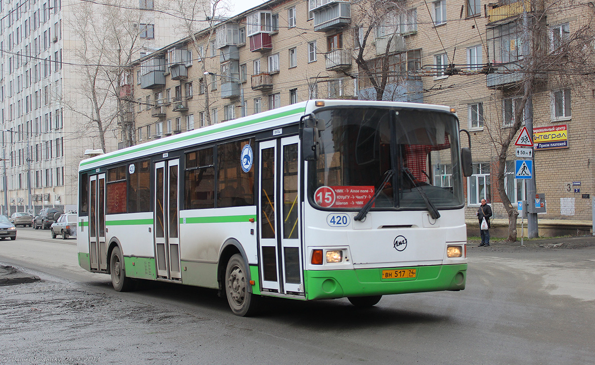 Chelyabinsk, LiAZ-5256.53 # 2304