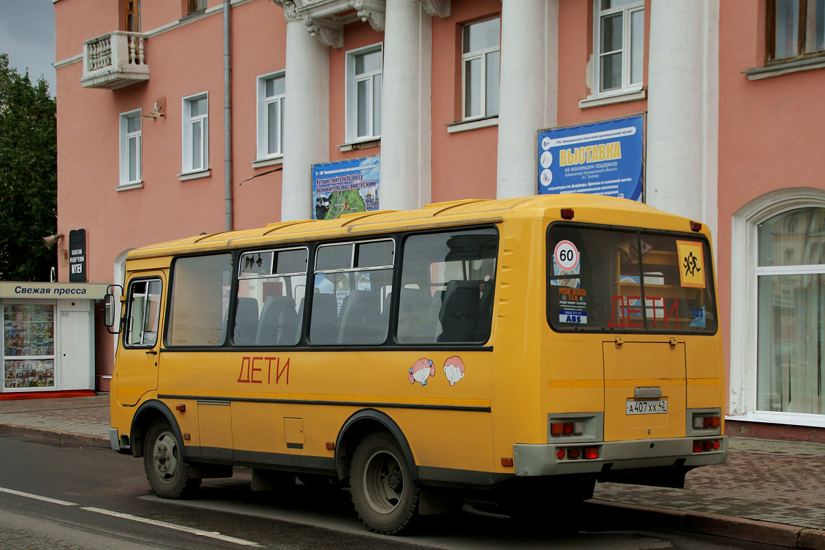 Kemerovo, PAZ-32053-70 (3205*X) nr. А 407 ХХ 42