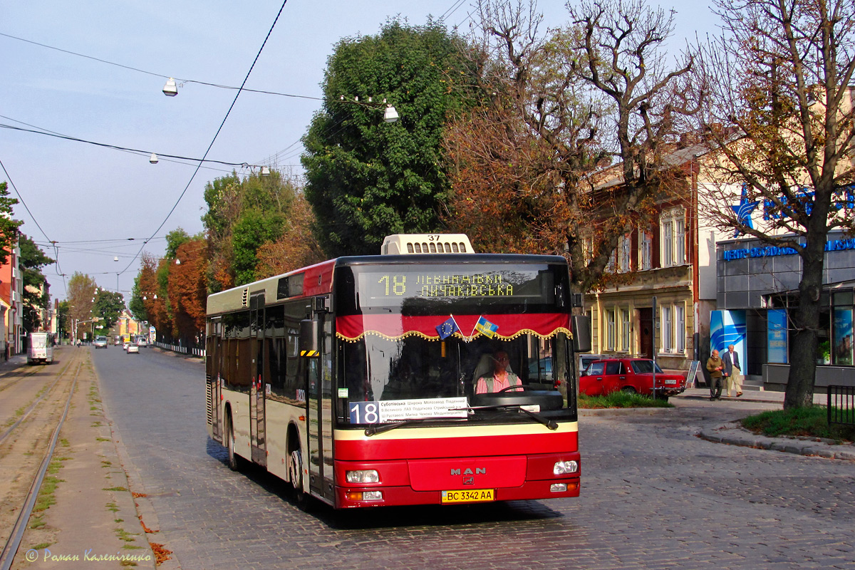 Lviv, MAN A21 NL223 č. ВС 3342 АА