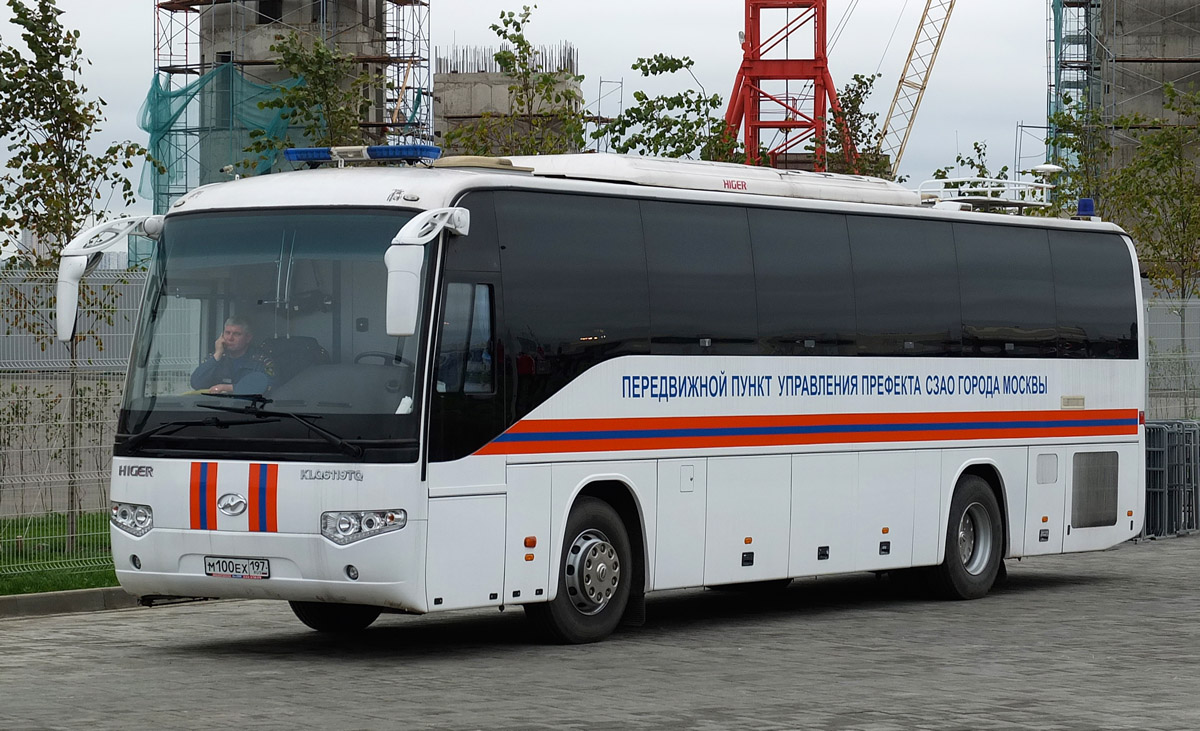Moscow, Higer KLQ6119TQ № М 100 ЕХ 197