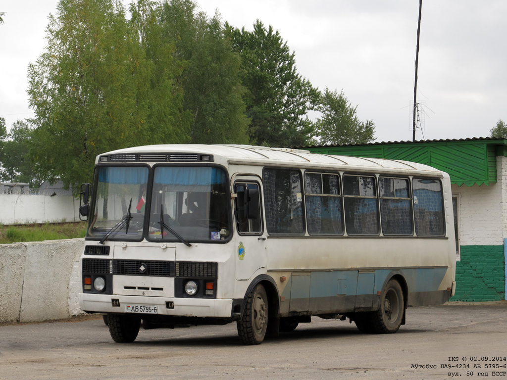 Климовичи, ПАЗ-4234 № АВ 5795-6