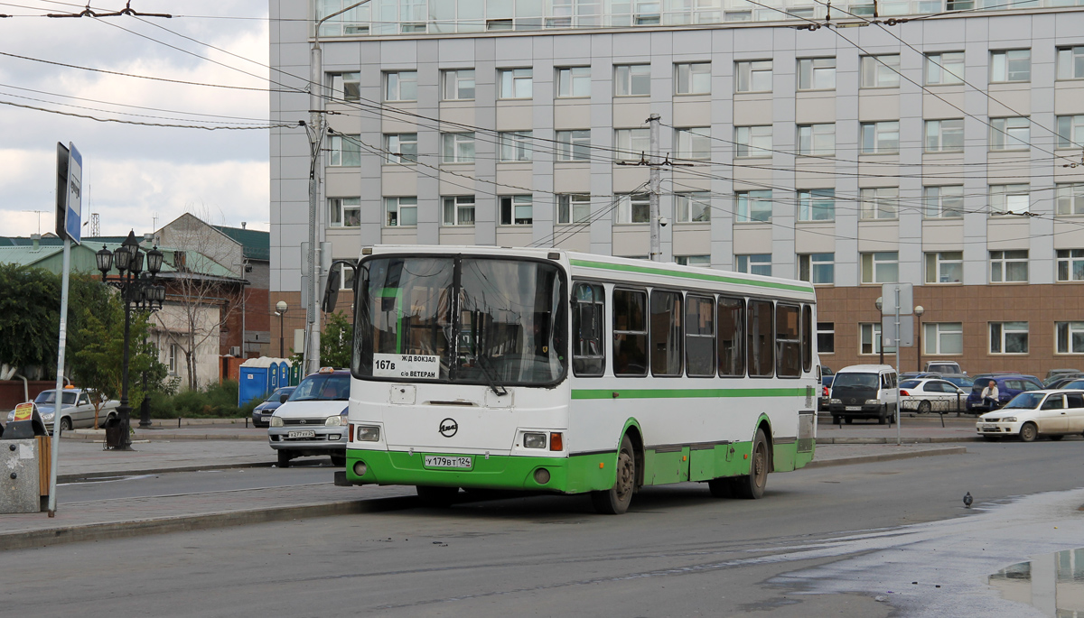 Krasnoyarsk, LiAZ-5256.45 № У 179 ВТ 124