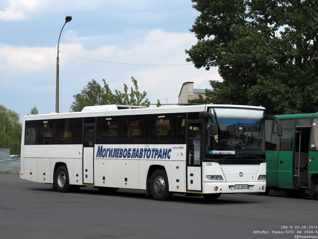 Mogilev, GolAZ-5251.10-10 "Vojazh" # 2203