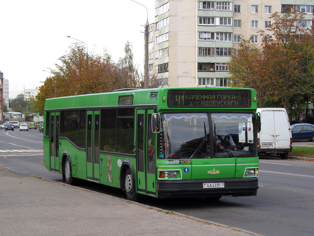 Minsk, MAZ-103.065 č. 042218