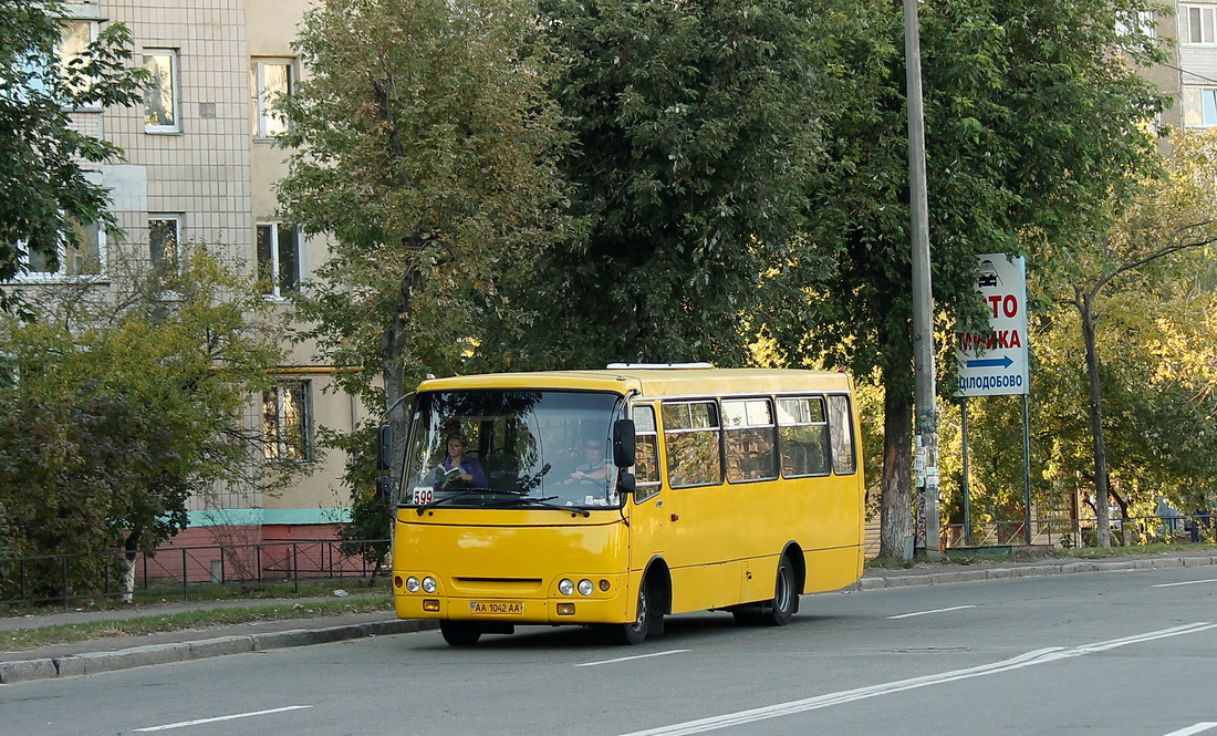 Kyiv, Bogdan А09202 č. АА 1042 АА