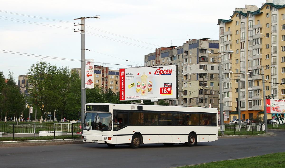 Lviv, MAN A12 EL202 nr. ВС 8014 СТ