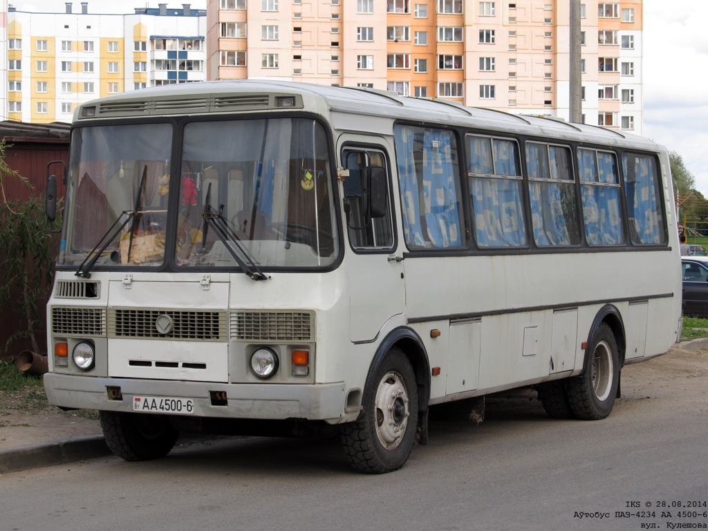 Mogilev, ПАЗ-РАП-4234 nr. АА 4500-6