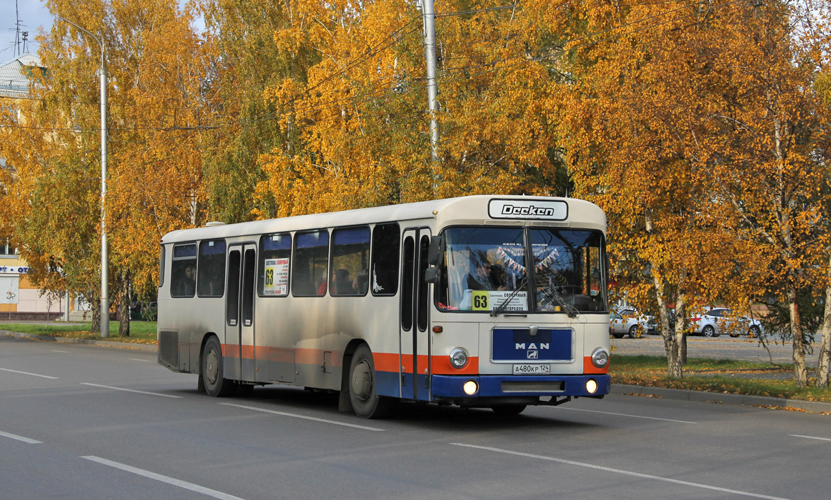 Krasnoyarsk, MAN SÜ240 # А 480 КР 124