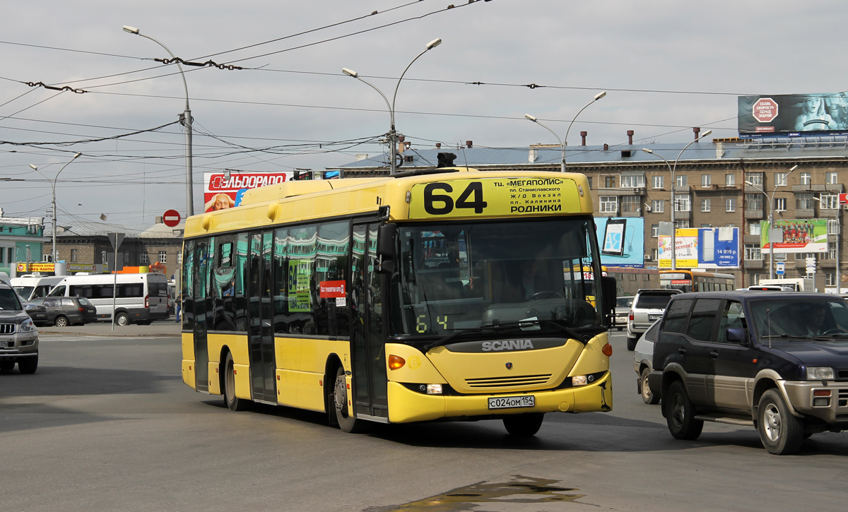 Novosibirsk, Scania OmniLink CK95UB 4x2LB # С 024 ОМ 154