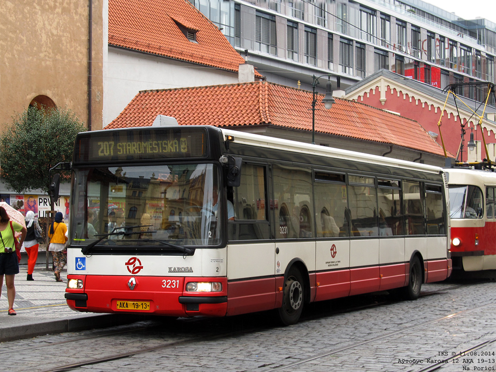 Praga, Karosa Citybus 12M.2070 (Renault) # 3231