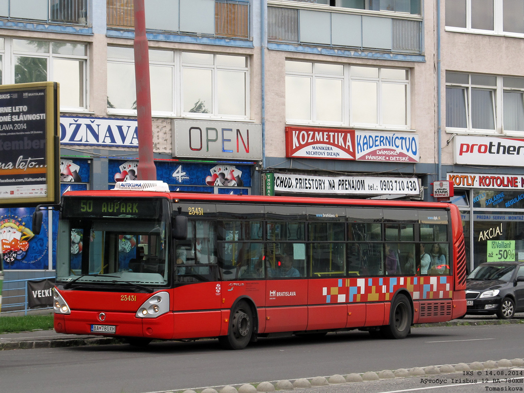 Bratislava, Irisbus Citelis 12M # 2343