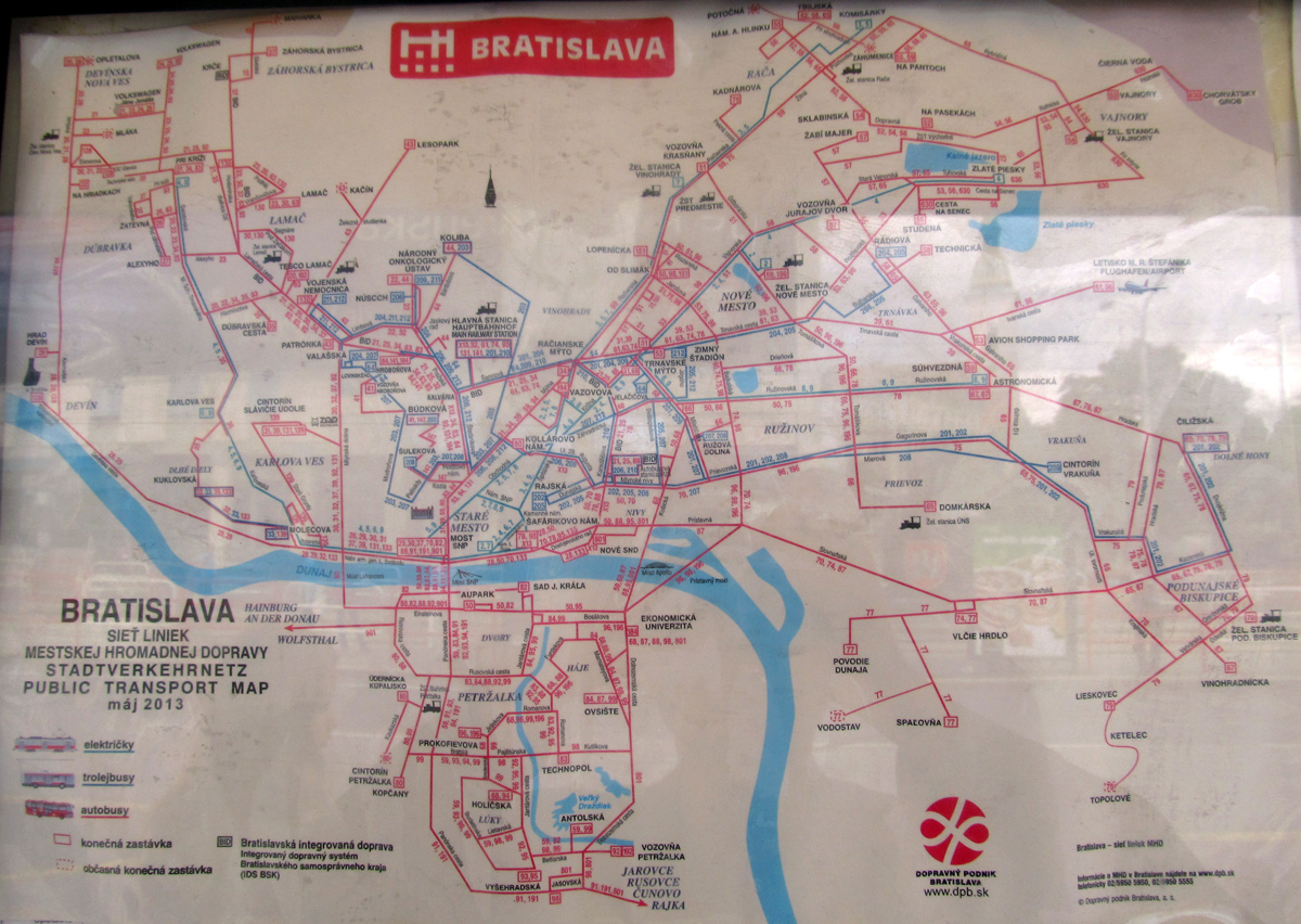 Bratislava — Maps