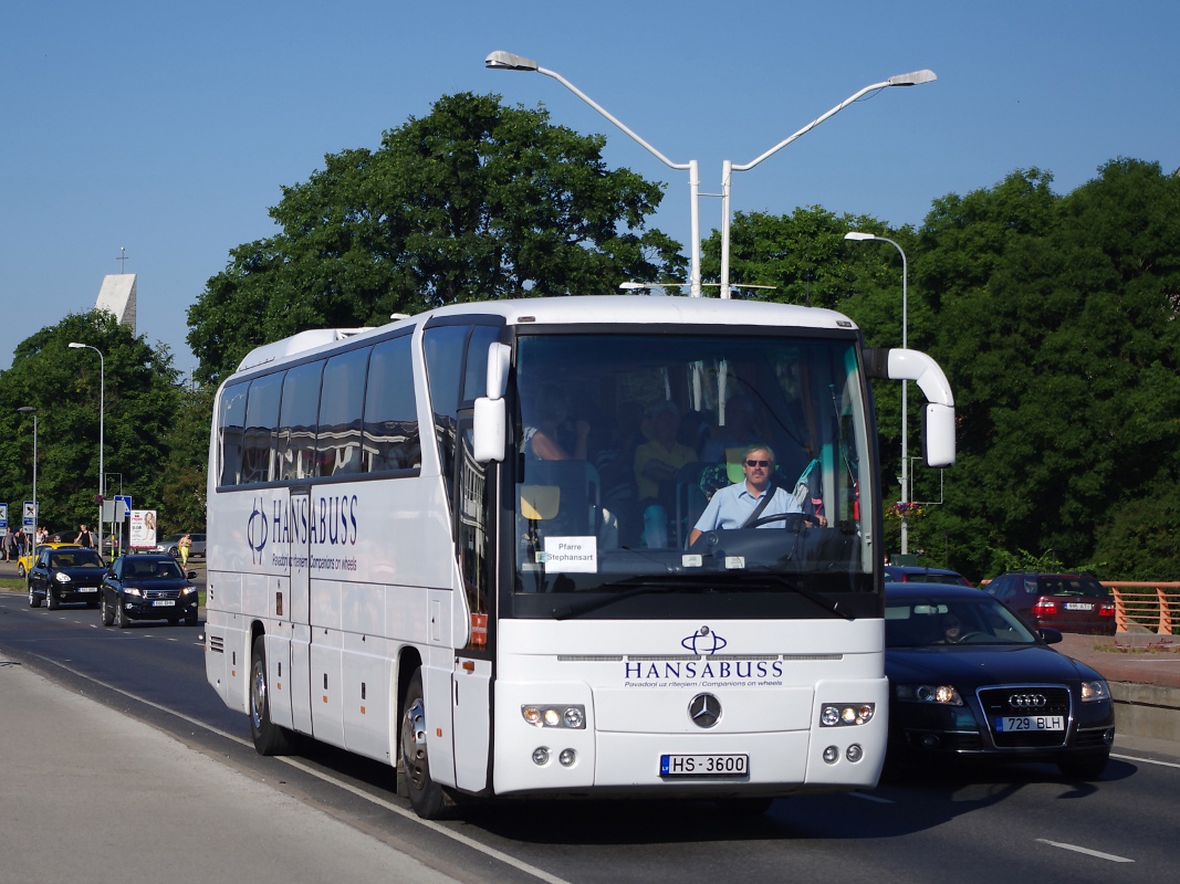Riga, Mercedes-Benz O350-15RHD Tourismo I No. HS-3600