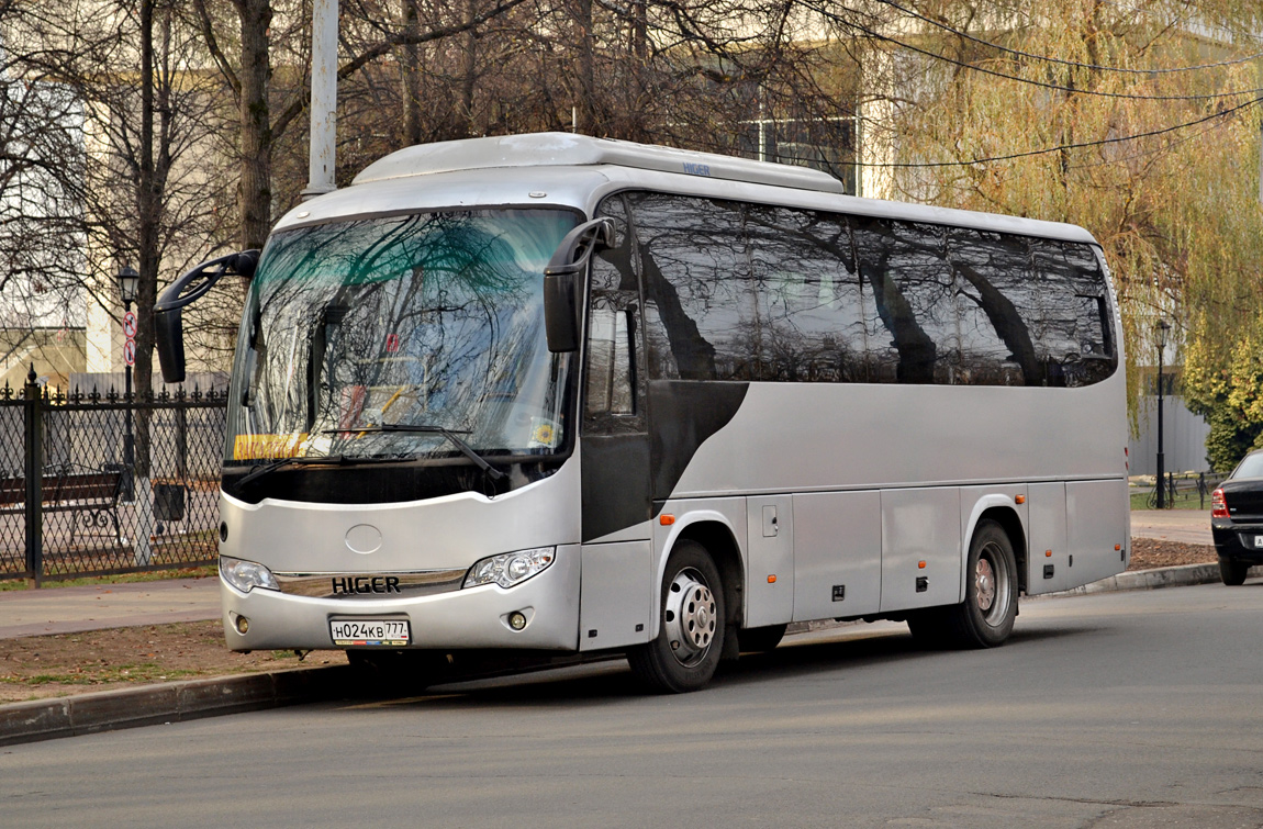 Moscow, Higer KLQ6885 № Н 024 КВ 777