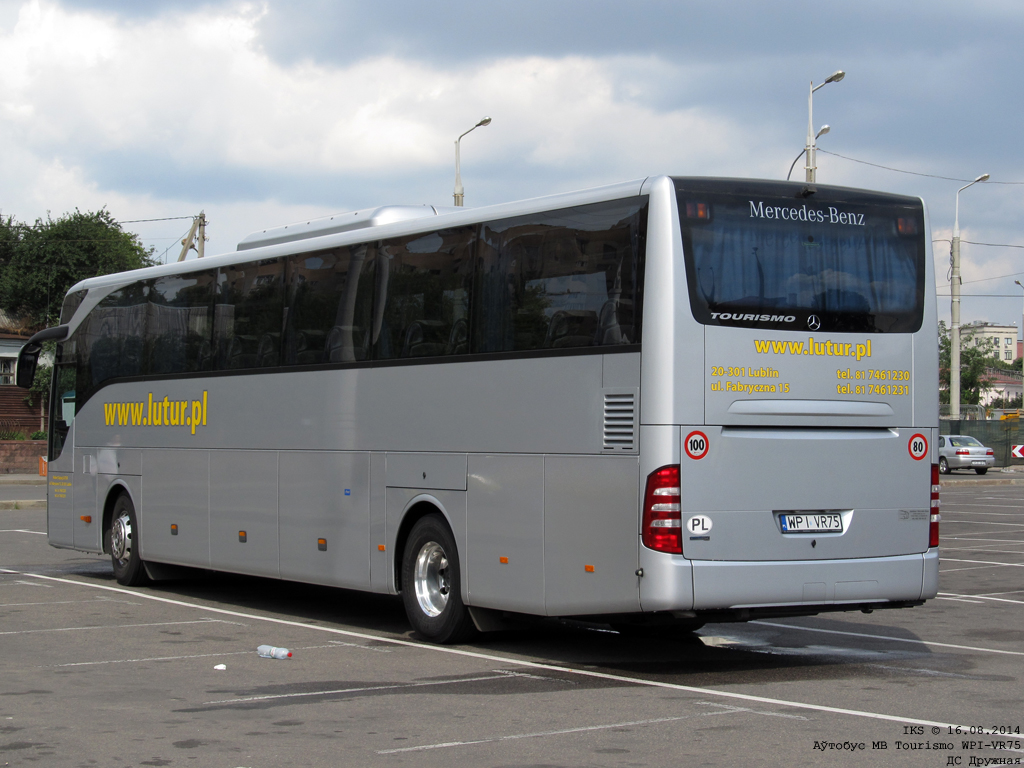 Люблин, Mercedes-Benz Tourismo 16RHD-II M/2 № WPI VR75