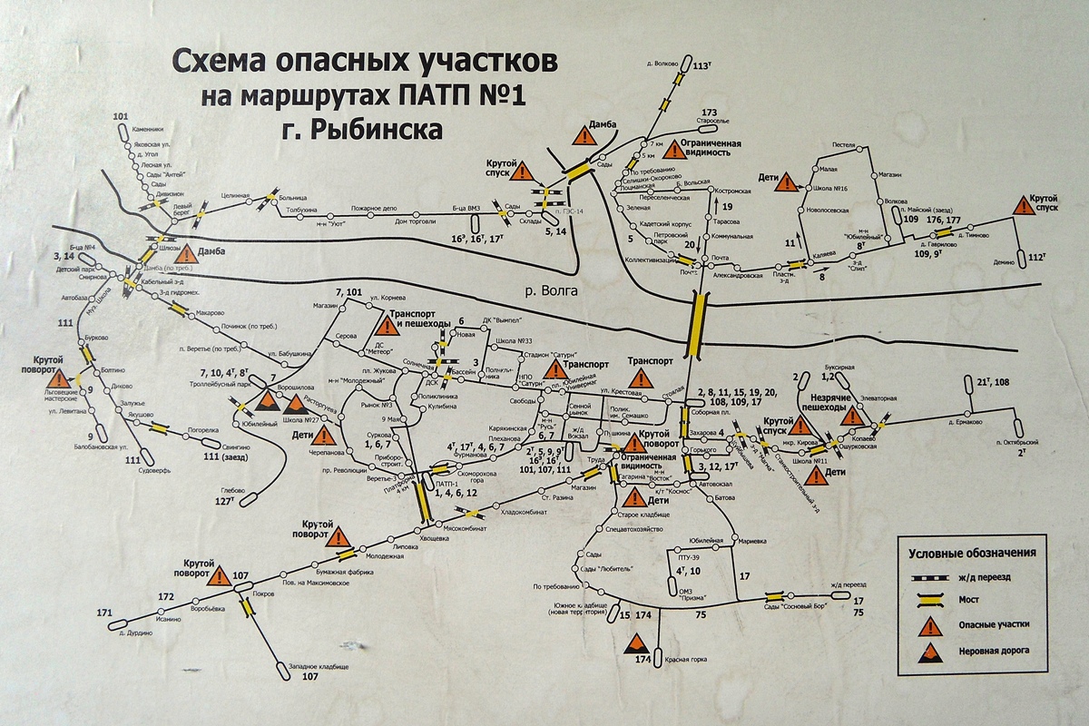 Rybinsk — Maps