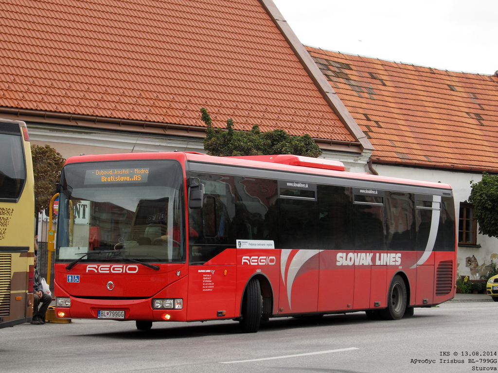 Bratislava, Irisbus Crossway LE 12M # BL-799GG