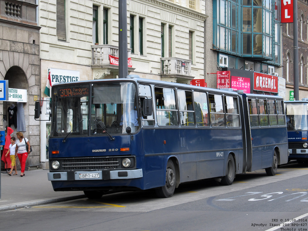 Budapest, Ikarus 280.40A # 04-27