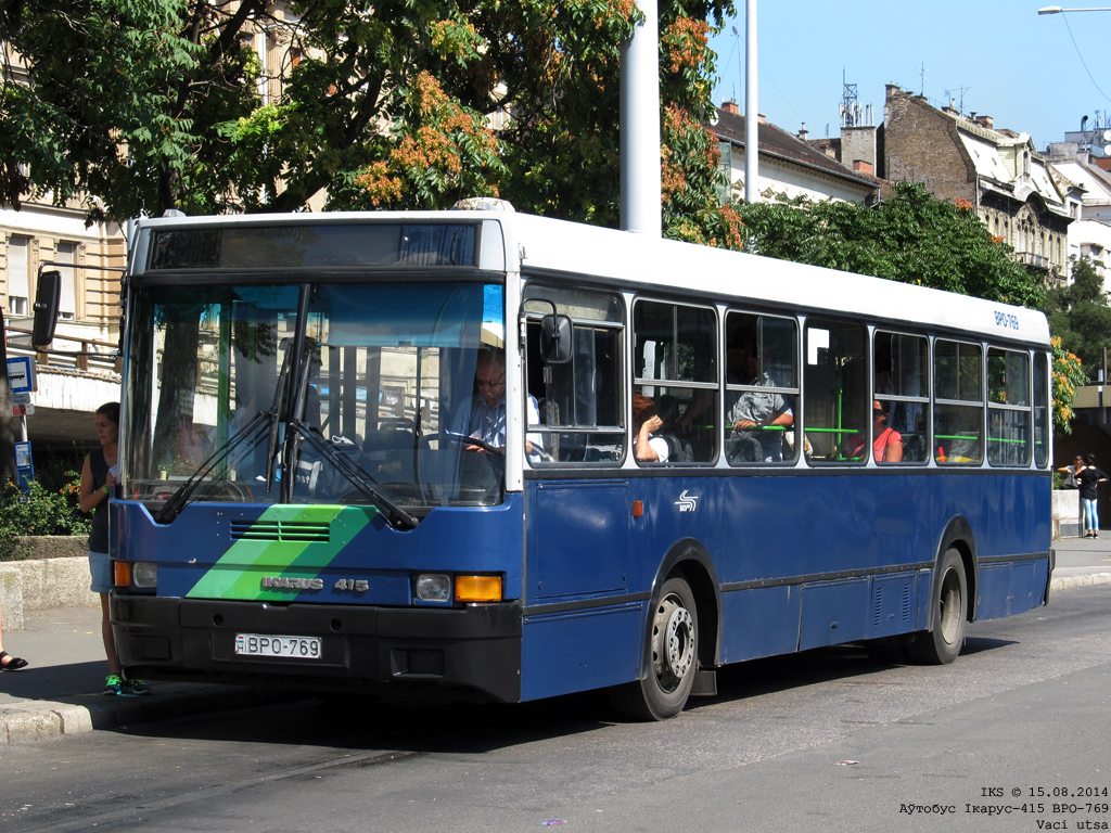 Budapest, Ikarus 415.15 № 07-69