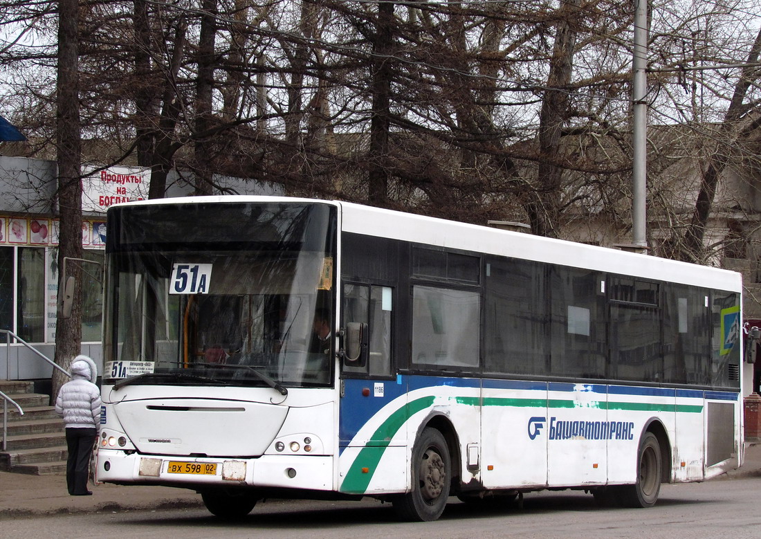 Уфа, VDL-НефАЗ-52997 Transit № 1186
