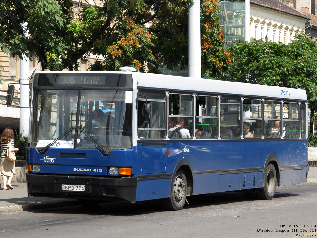 Hungary, other, Ikarus 415.15 # 07-74