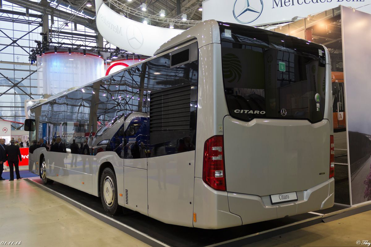 Mannheim, Mercedes-Benz Citaro C2 # MA-MB 101; Moscow — Выставка "ЭкспоСитиТранс-2014"