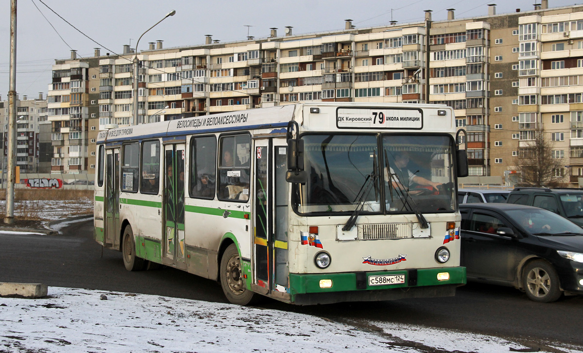 Krasnoyarsk, LiAZ-5256.40 # С 588 МС 124