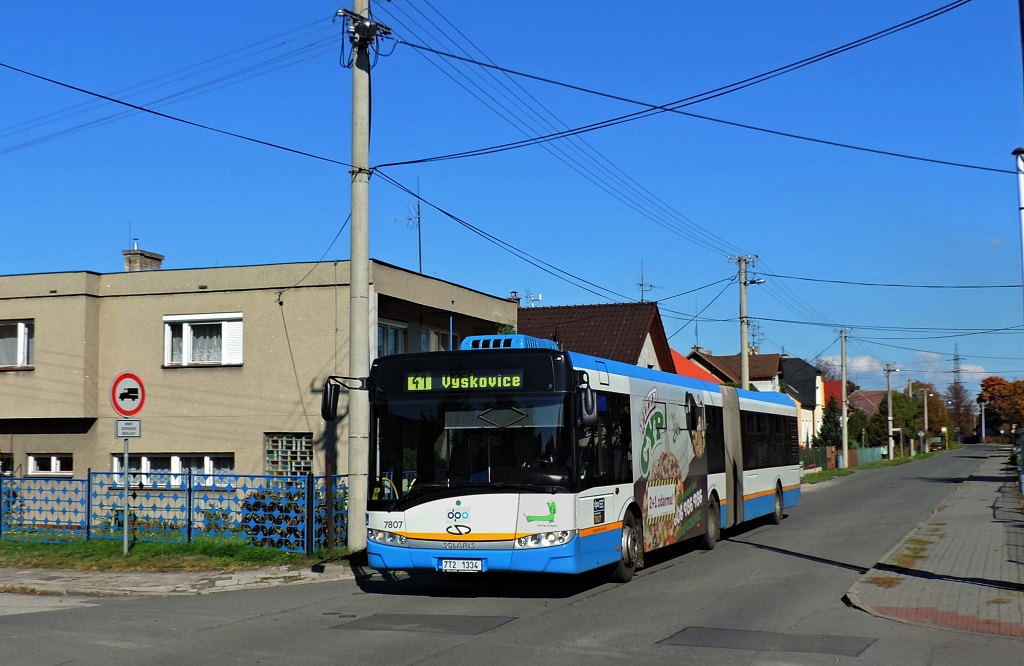 Ostrava, Solaris Urbino III 18 nr. 7807