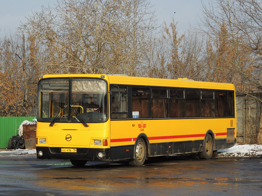 Izhevsk, LiAZ-5256.53-01 nr. НА 416 18