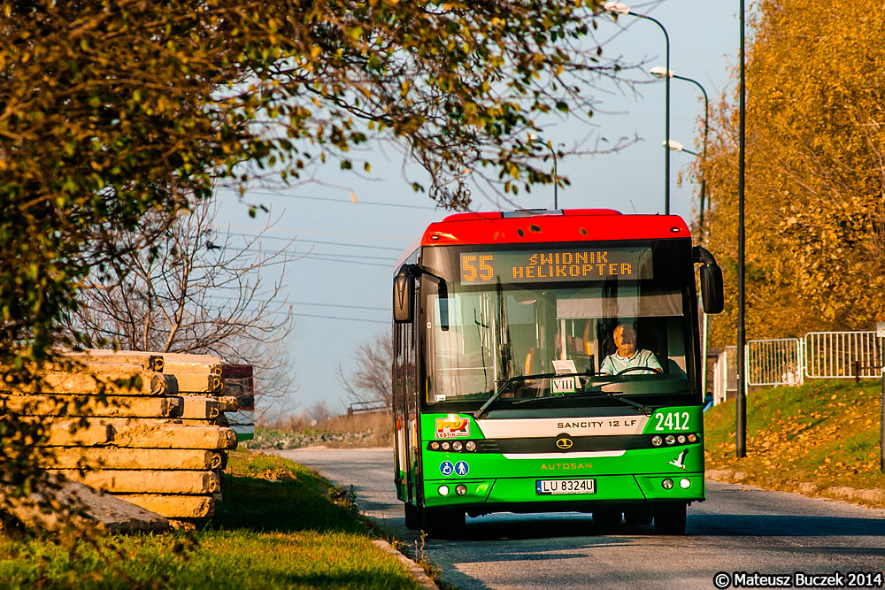 Lublin, Autosan Sancity M12LF № 2412