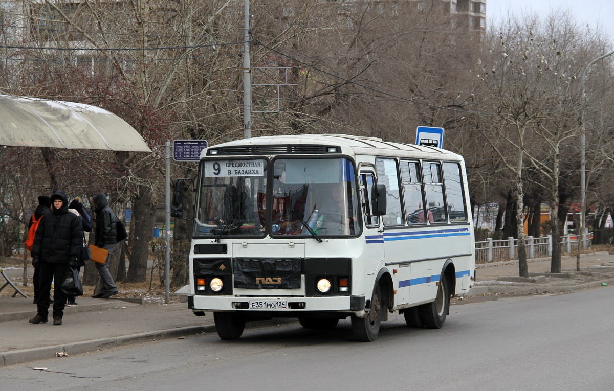 Krasnojarsk, PAZ-32054 (40, K0, H0, L0) # Е 351 МО 124