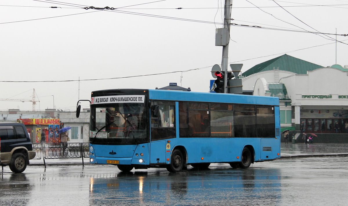 Novosibirsk, MAZ-206.060 # МУ 269 54